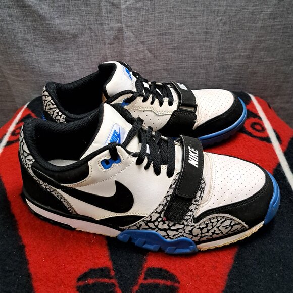 %Size 9.5 Nike Air Trainer 1 Low ST \'Black Light Photo Blue Men / A 24 main image 8